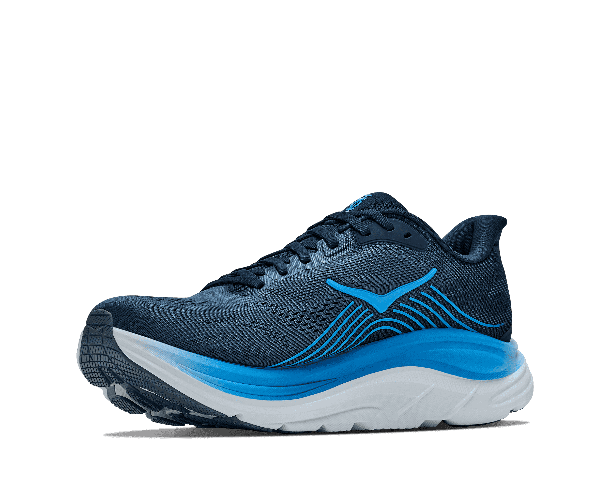 HOKA Men's Clifton 11 - VARSITY NAVY / FADED NAVY (Extra Wide)