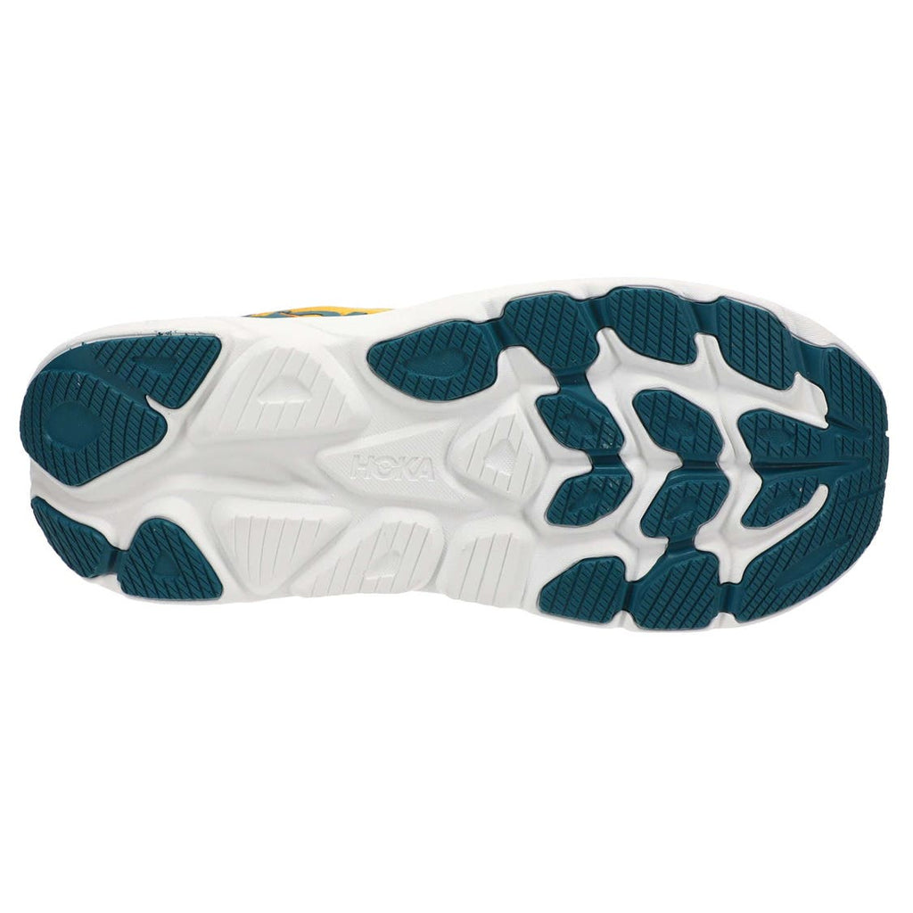 HOKA Men's Clifton 10 - YELLOW GOLD / TIDAL WAVE (Wide)