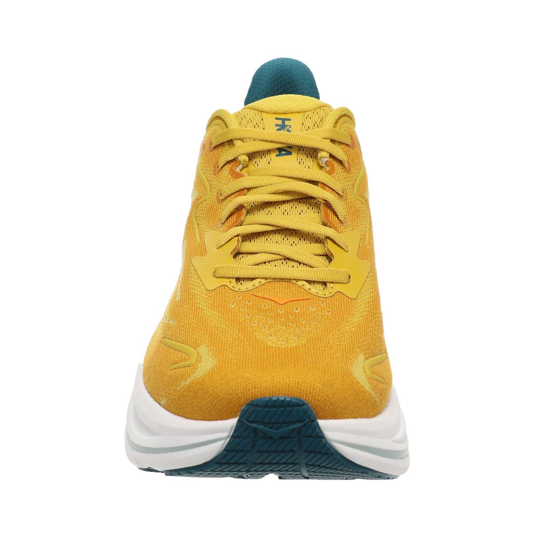 HOKA Men's Clifton 10 - YELLOW GOLD / TIDAL WAVE (Wide)