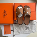HM Men's Izmir Slide Brown Sheepskin 538562