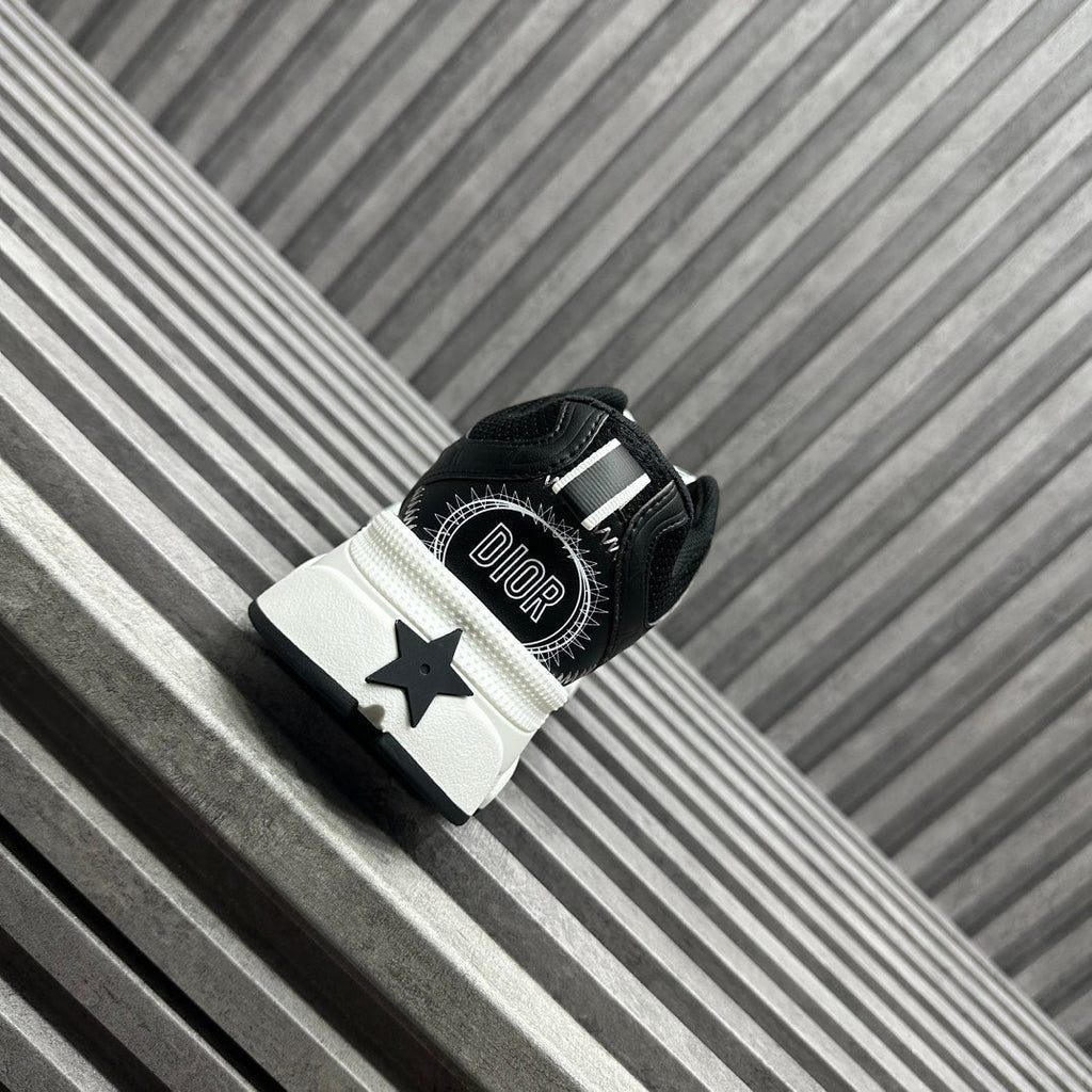 CD CHRONO SNEAKER BLACK CALFSKIN