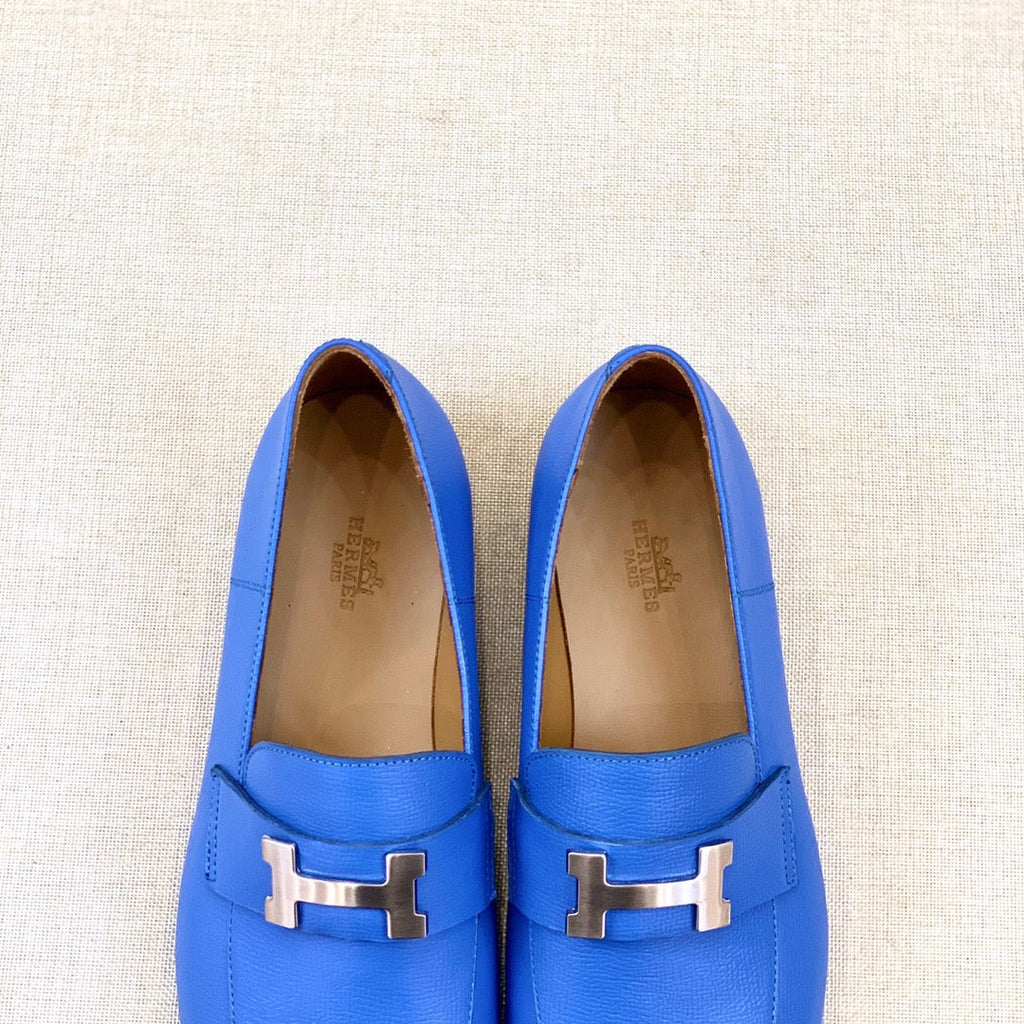 HM Men's Paris Loafer Cobalt Calfskin 539694