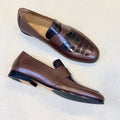 HM Men's Loafer Brown Calfskin 539703