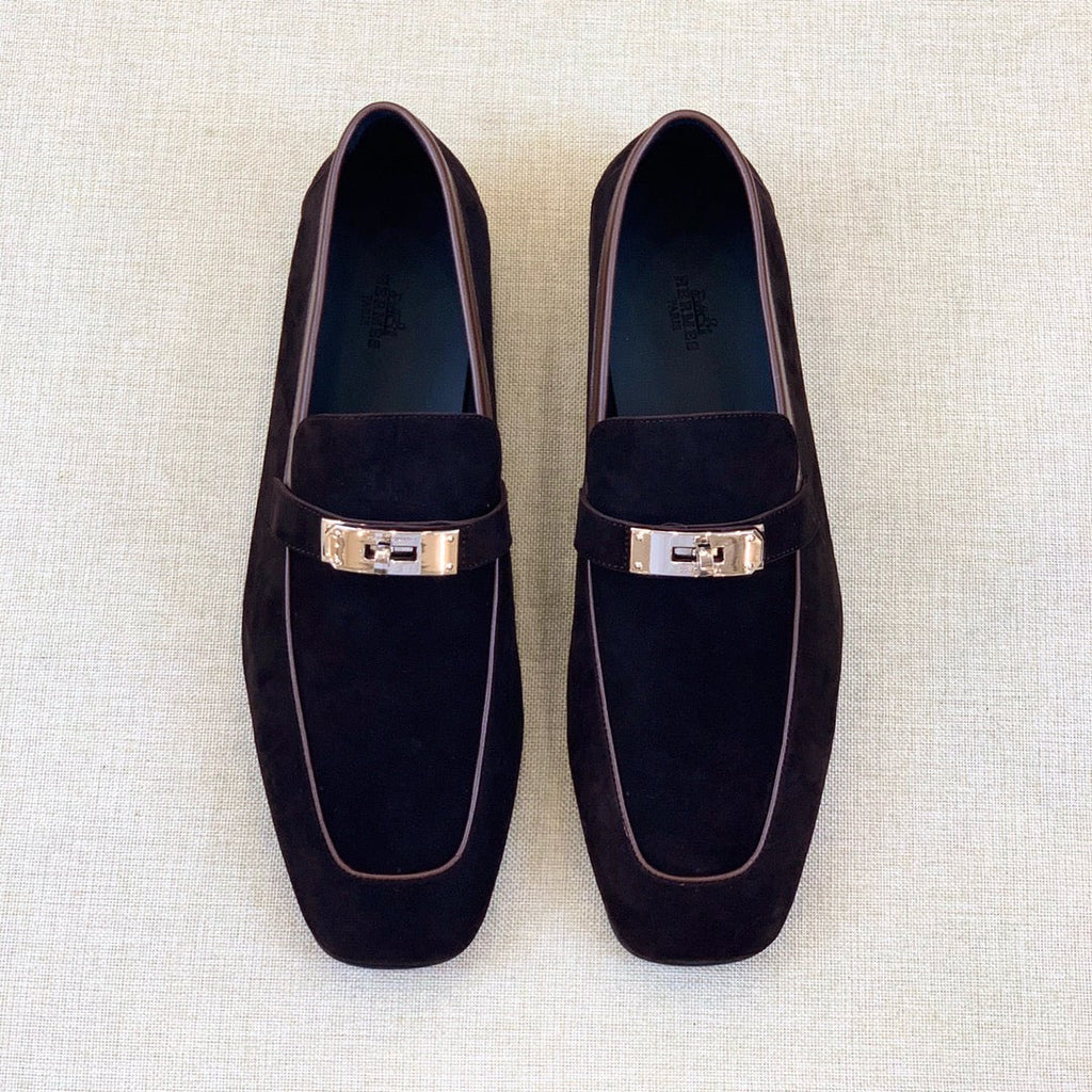HM Men's Loafer Hickory Suede 539735