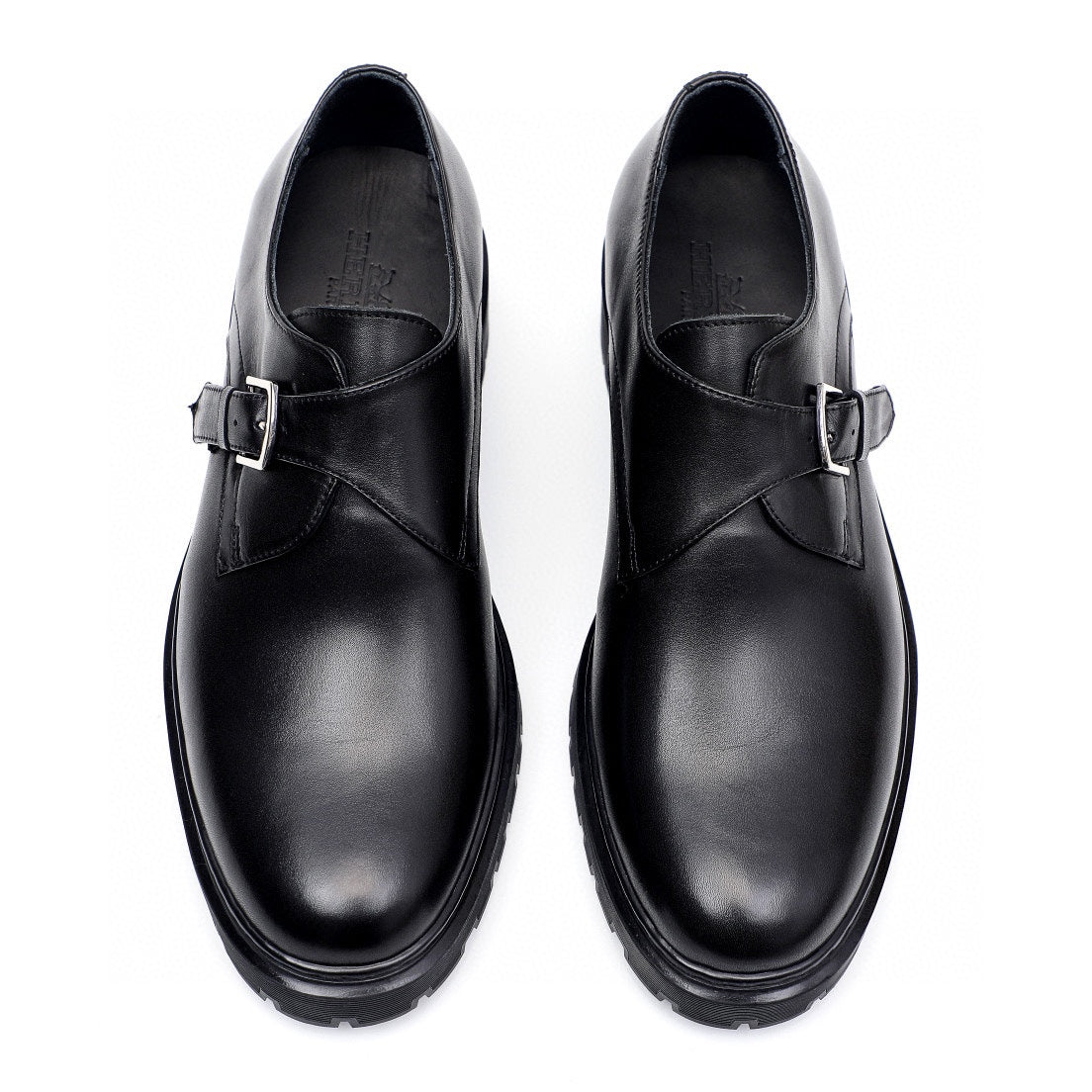 HM Men's Loafer Black Calfskin 616537