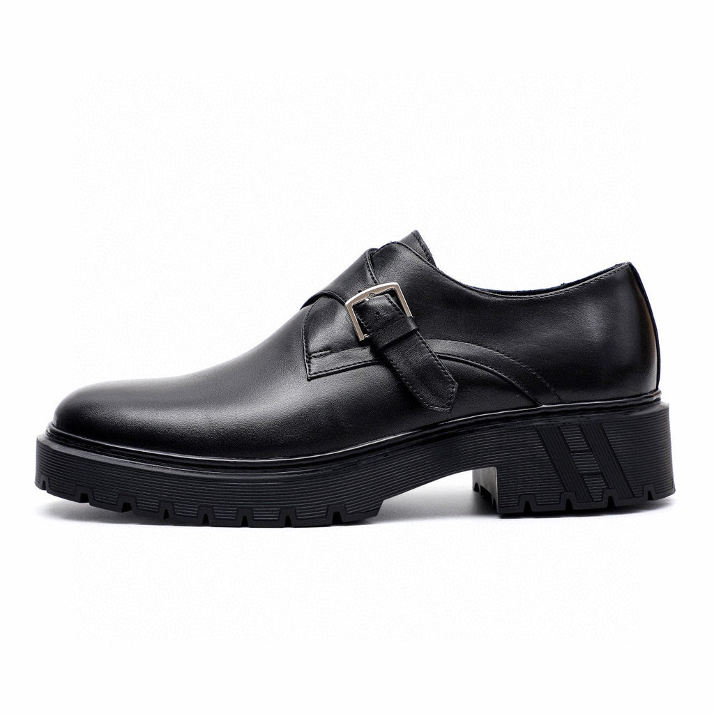 HM Men's Loafer Black Calfskin 616537