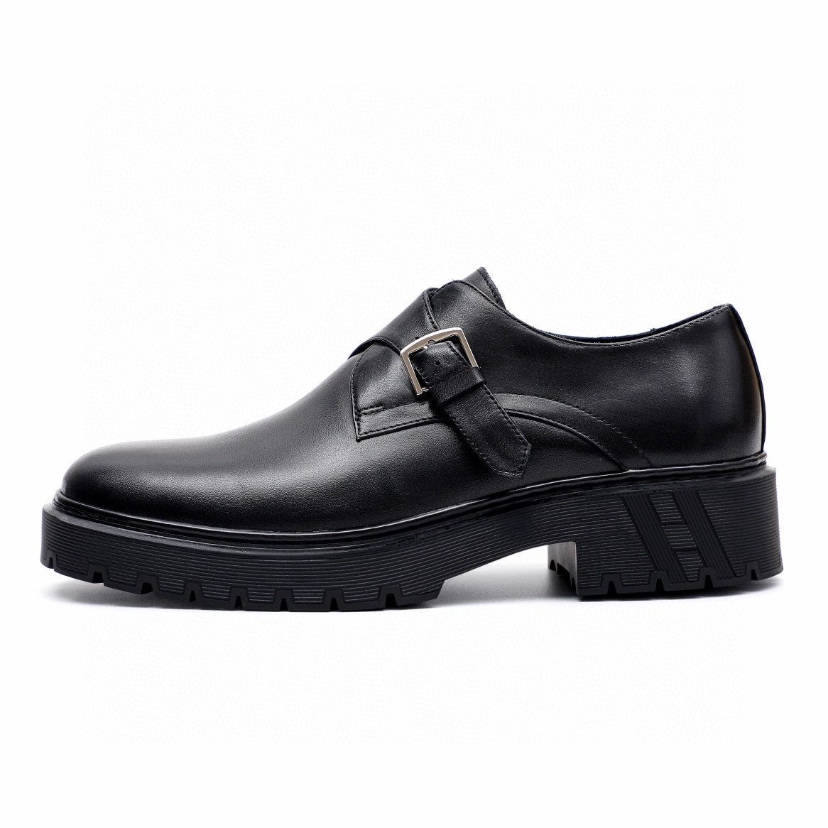 HM Men's Loafer Black Calfskin 616537