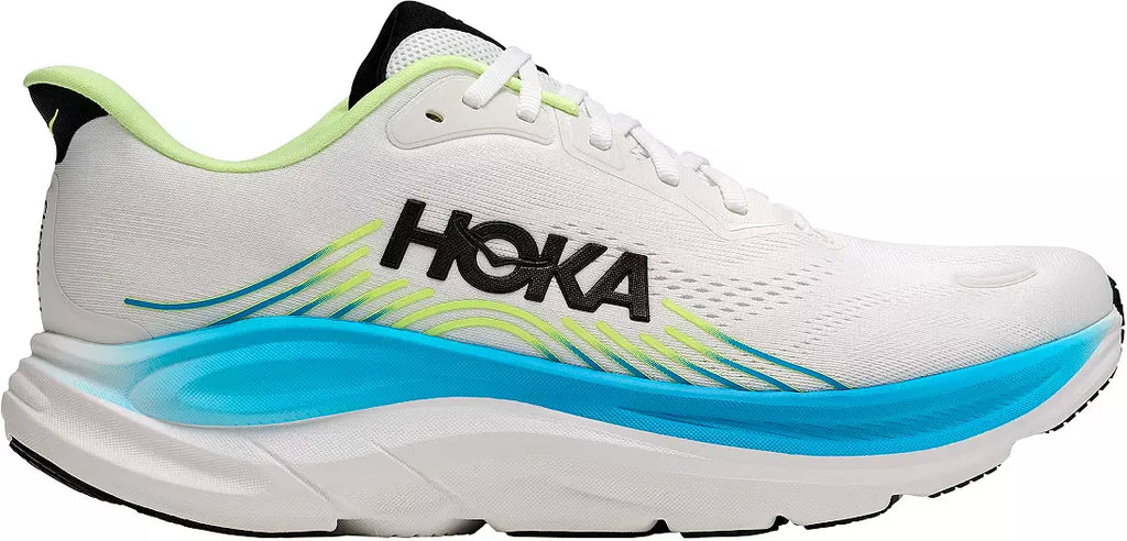 HOKA Men's CLIFTON 11 - FROST / BLACK