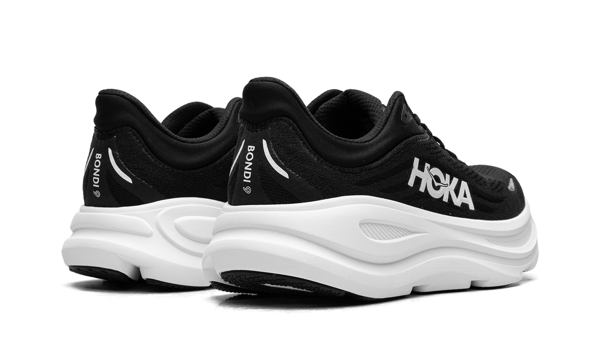 BONDI 9 WMNS "BLACK / WHITE" 1162012 BWHT