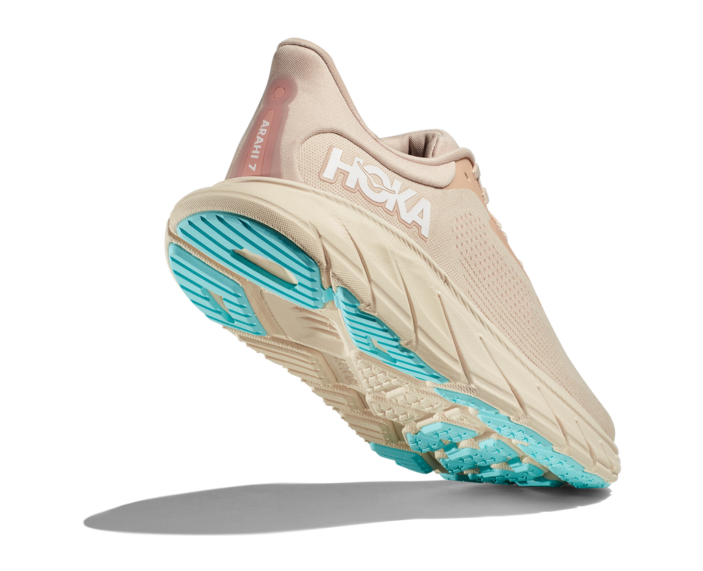 Hoka Womens Arahi 7 Wide - Vanilla / Cream (1147890-VRM)