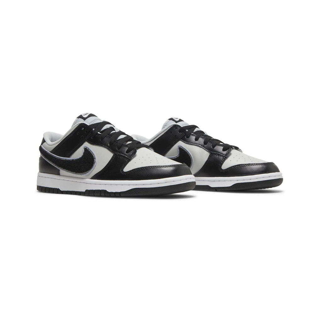 Nike Dunk Low 'Chenille Swoosh Black Grey' (2022)