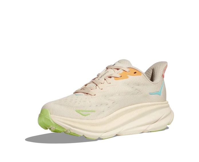 Hoka Womens Clifton 9 Wide- Vanilla Astral (1132211-VLS)