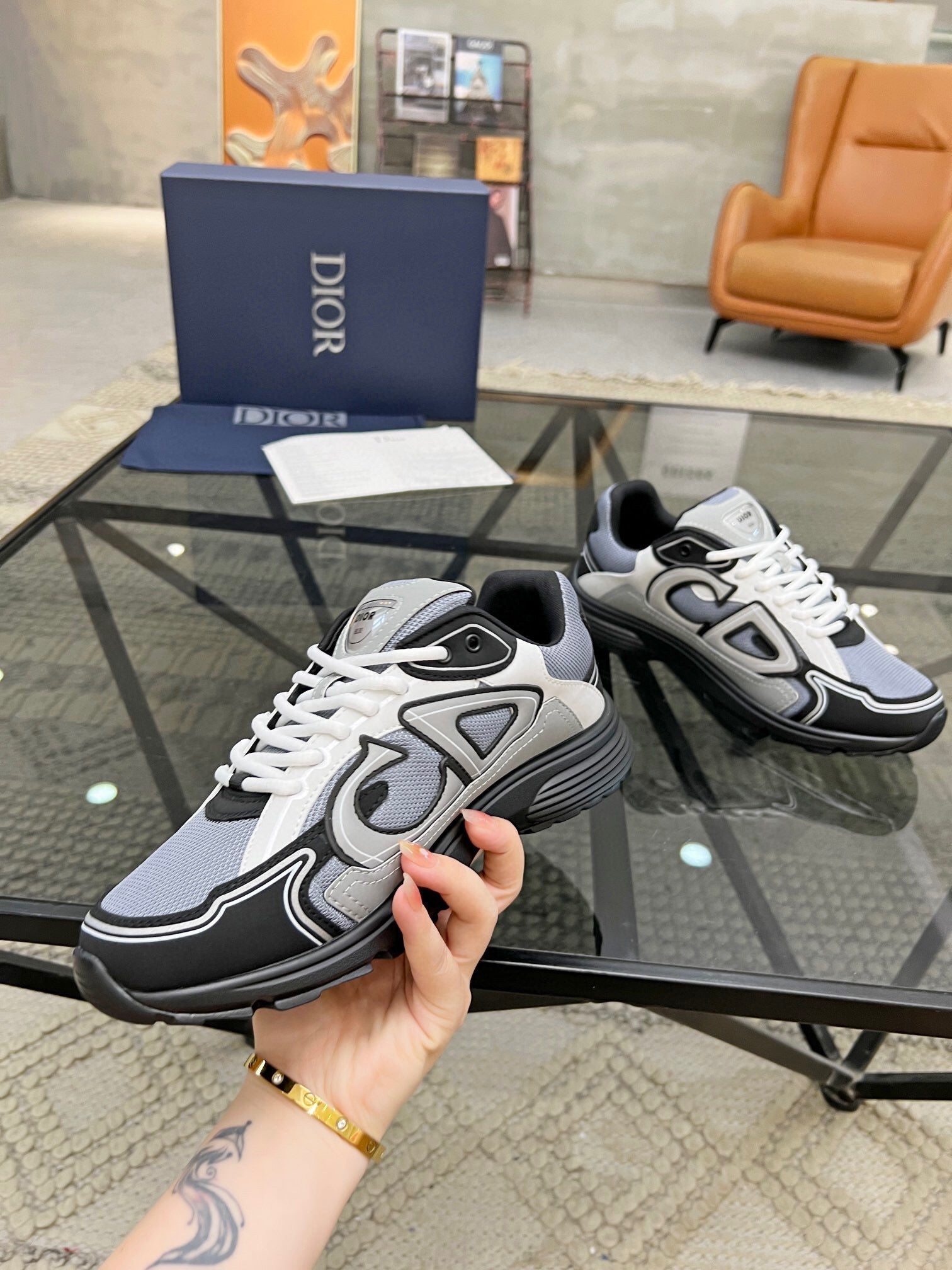 CD B30 SNEAKER ANCHOR MESH FABRIC