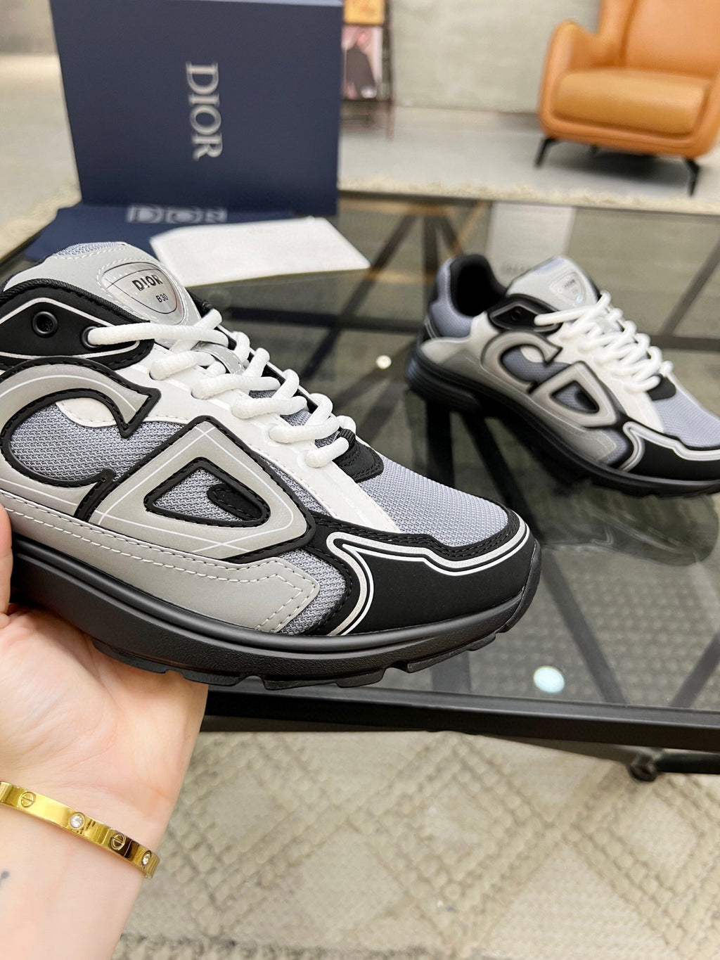 CD B30 SNEAKER ANCHOR MESH FABRIC