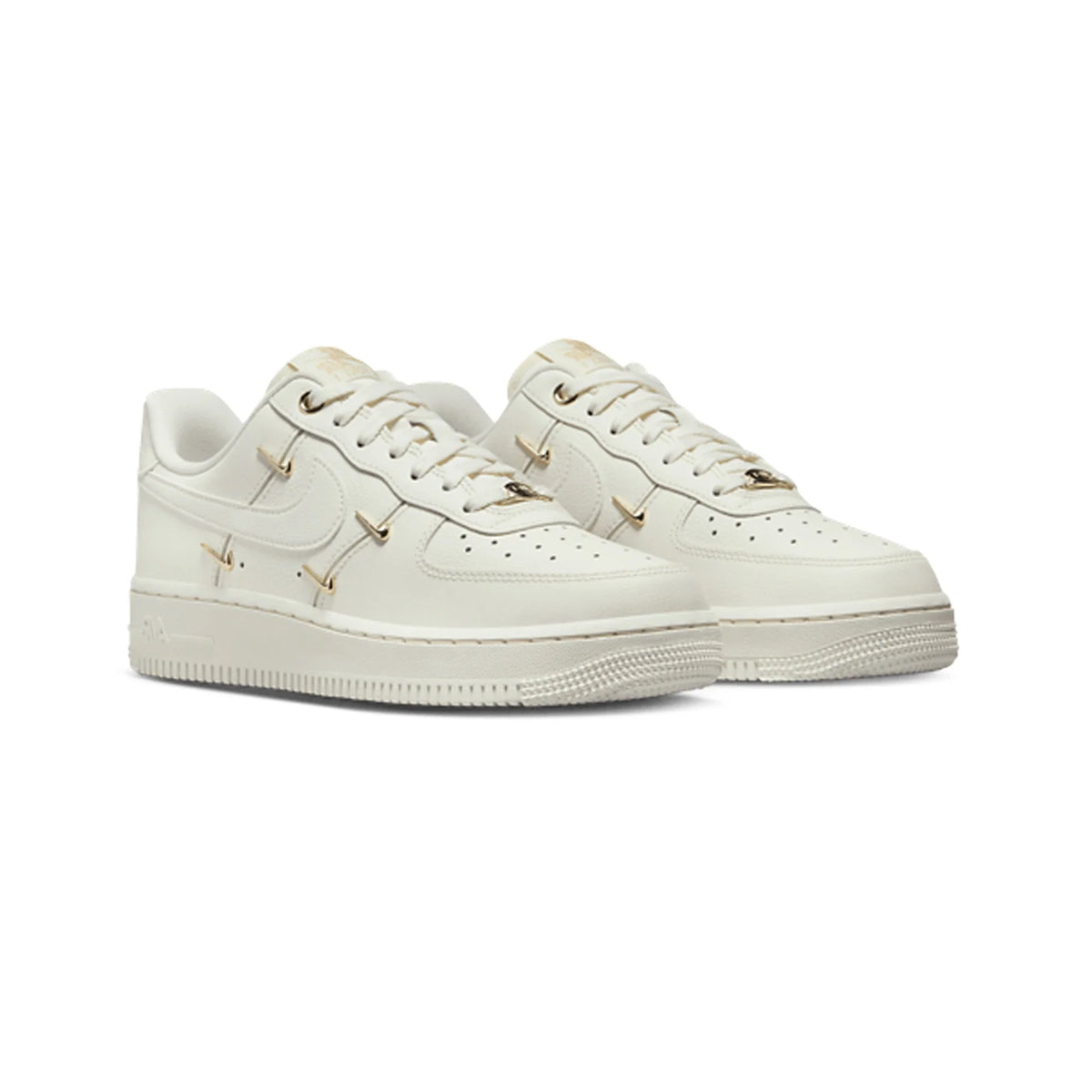 Nike Air Force 1 '07 LX CN 'Sail Gold Mini Swooshes' Women's (2023)