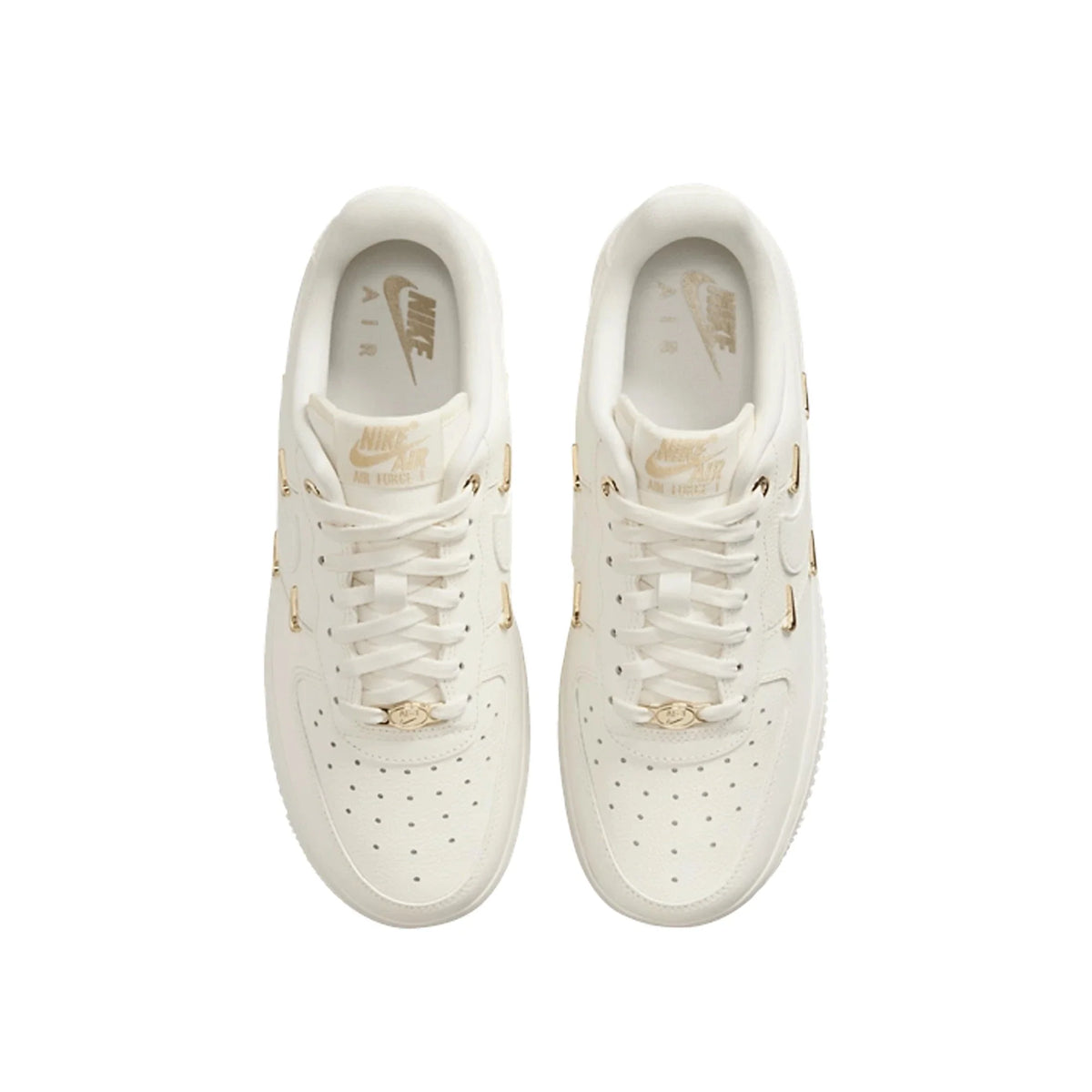 Nike Air Force 1 '07 LX CN 'Sail Gold Mini Swooshes' Women's (2023)