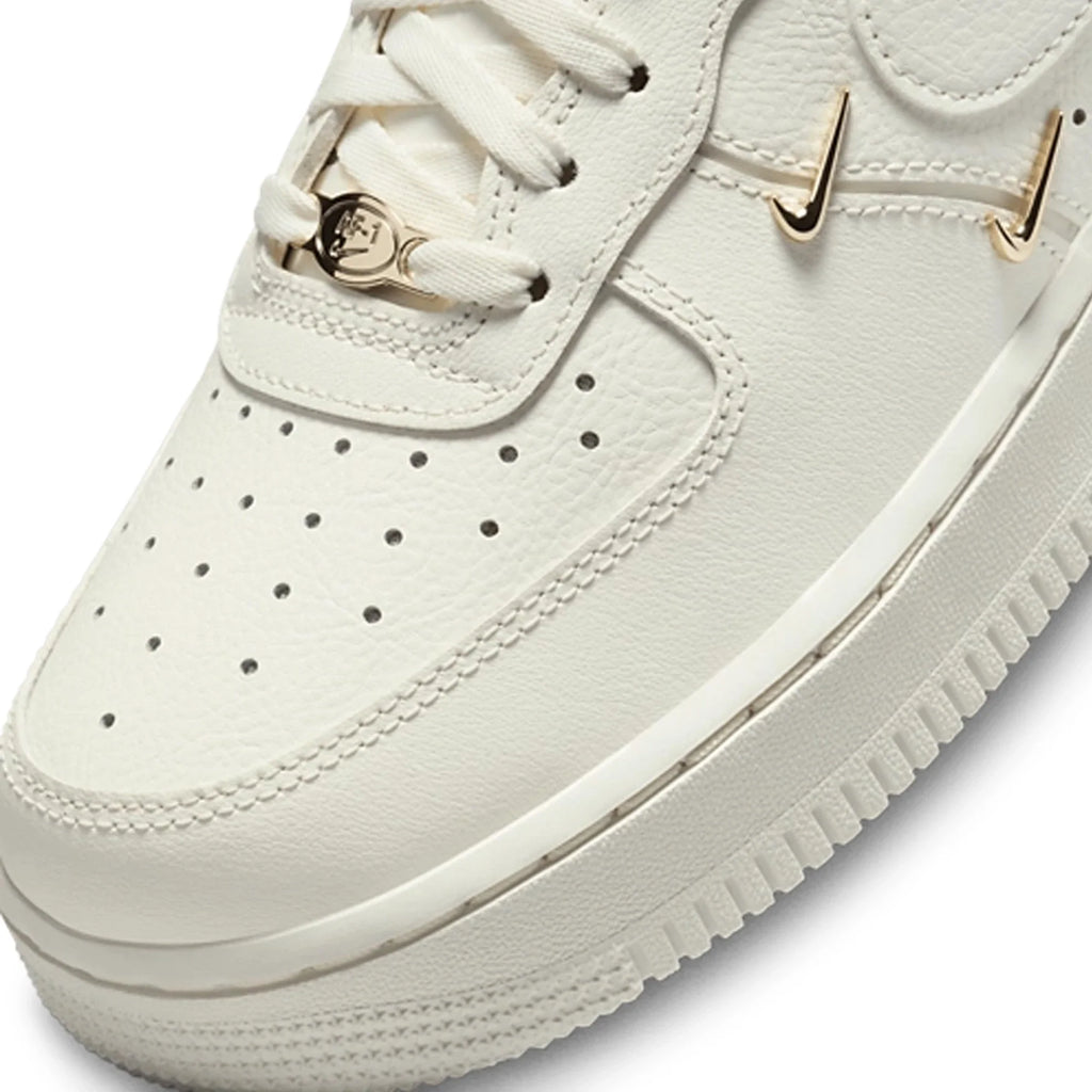 Nike Air Force 1 '07 LX CN 'Sail Gold Mini Swooshes' Women's (2023)