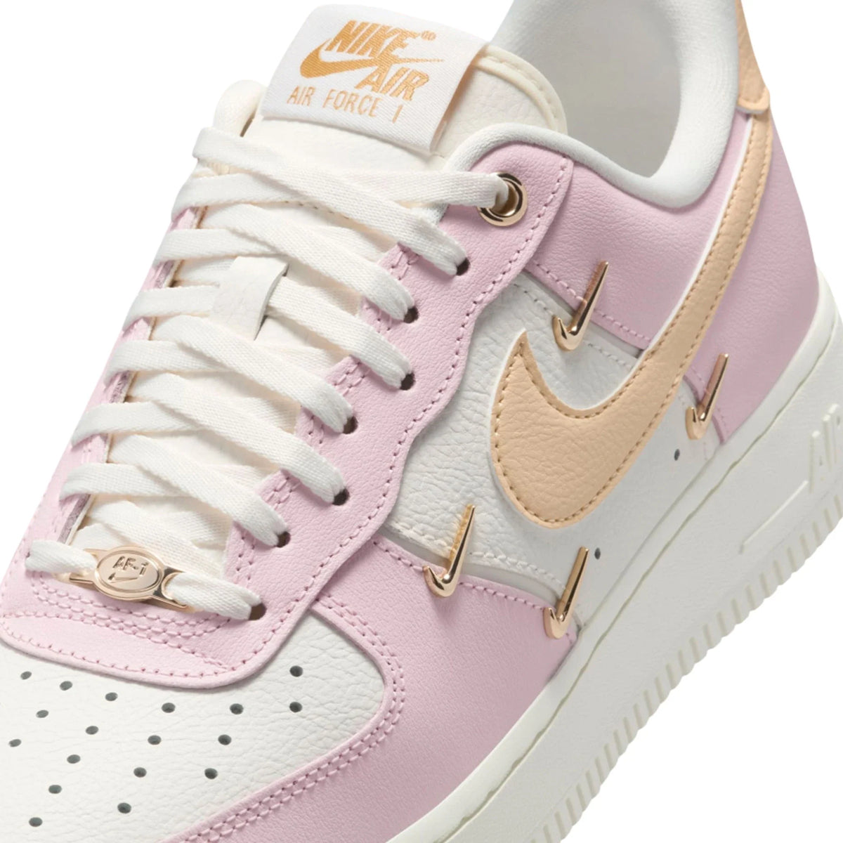 Nike Air Force 1 Low '07 LX 'Pink Foam Mini Swoosh' Women's