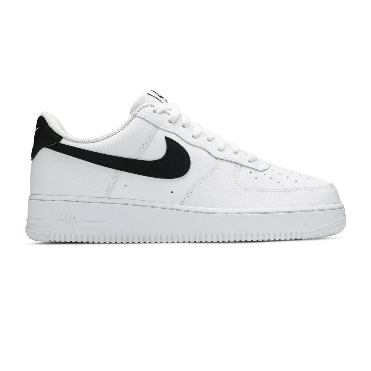 Nike Air Force 1 Low '07 'White Black Pebbled Leather' (2021)