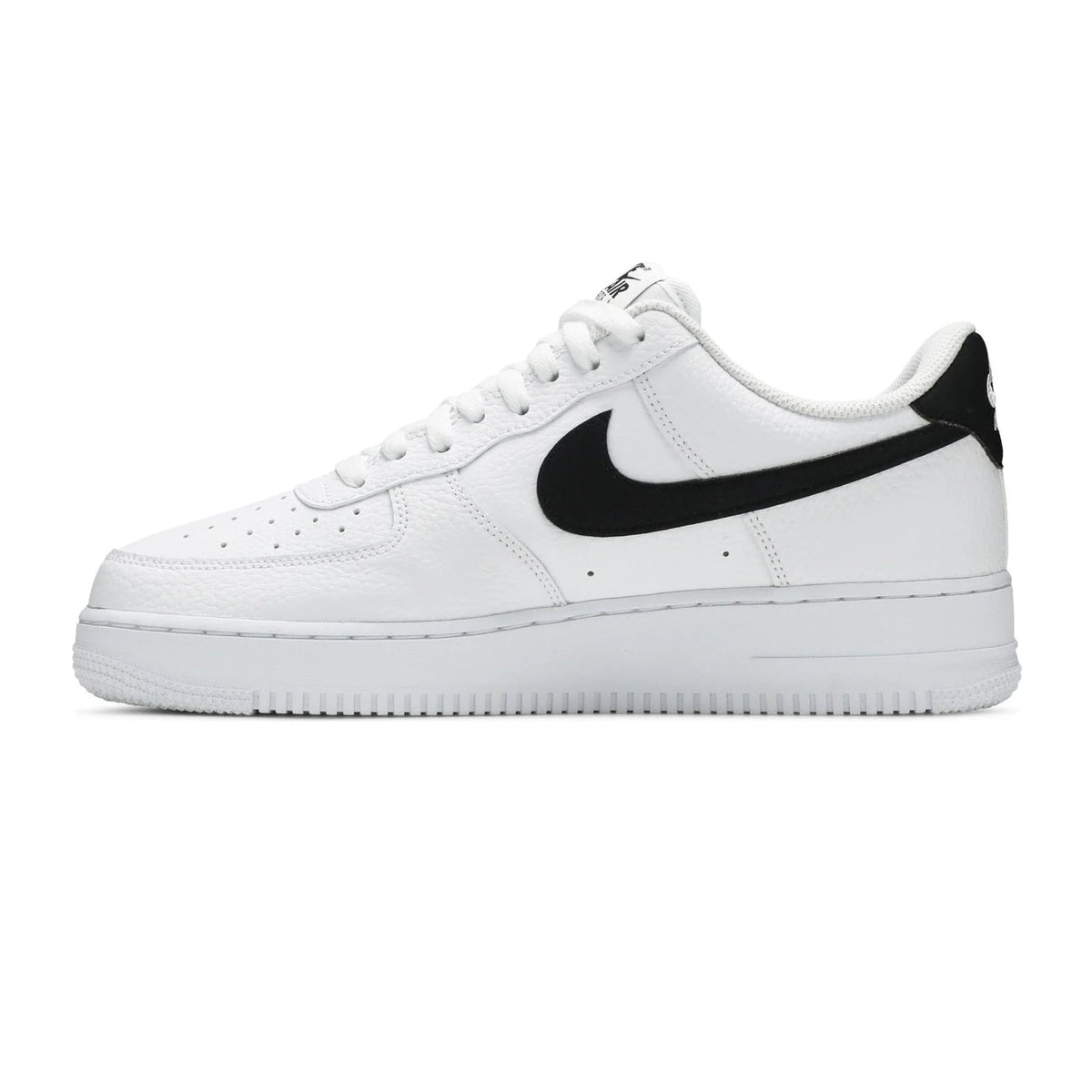 Nike Air Force 1 Low '07 'White Black Pebbled Leather' (2021)
