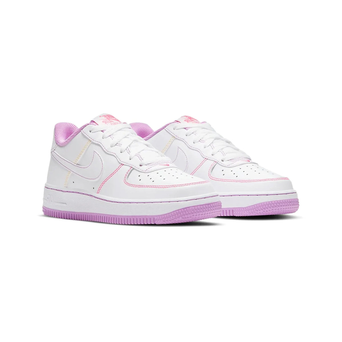 Nike Air Force 1 Low 'Contrast Stitch Fuchsia Glow' GS (2021)