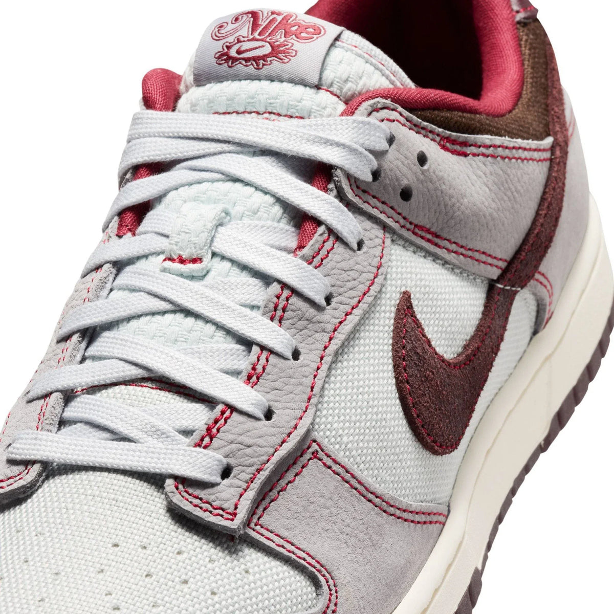 Nike Dunk Low Canvas 'Pure Platinum Burgundy Crush' (2026)