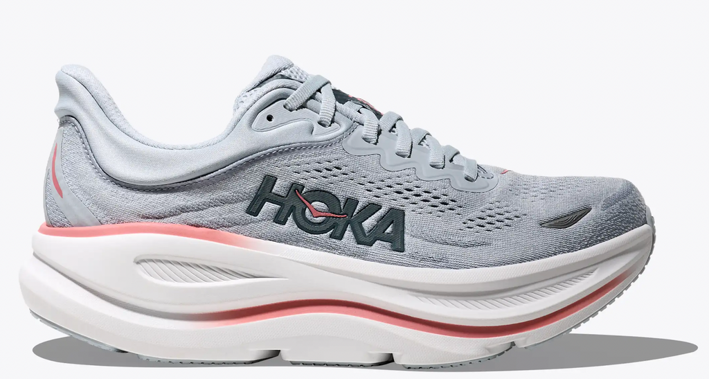 HOKA Women's Bondi 9 - MINERAL BLUE / WASHED BLUE