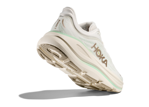 HOKA Women's Bondi 9 - TRUFFLE SALT / SEA GLASS (Wide)