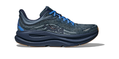 HOKA Men's Bondi 9 - FADED NAVY / SLATE BLUE (Wide)