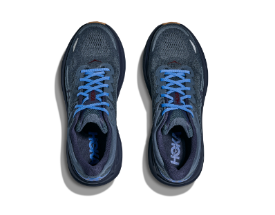 HOKA Men's Bondi 9 - FADED NAVY / SLATE BLUE (Wide)