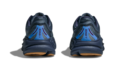 HOKA Men's Bondi 9 - FADED NAVY / SLATE BLUE (Wide)