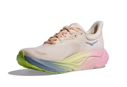 HOKA Women's Arahi 8 - ALABASTER / TANGERINE GLOW (Wide)