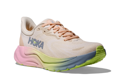 HOKA Women's Arahi 8 - ALABASTER / TANGERINE GLOW (Wide)