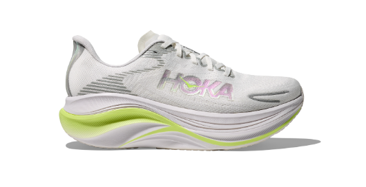 HOKA Men's Skyward X 2- WHITE / NEON YUZU