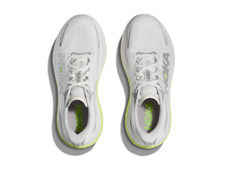 HOKA Women's Skyward X 2 - WHITE / NEON YUZU