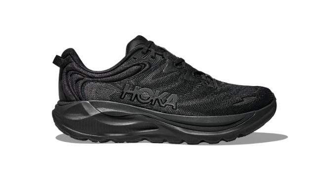 HOKA Women's Gaviota 6 - BLACK / BLACK (Wide)