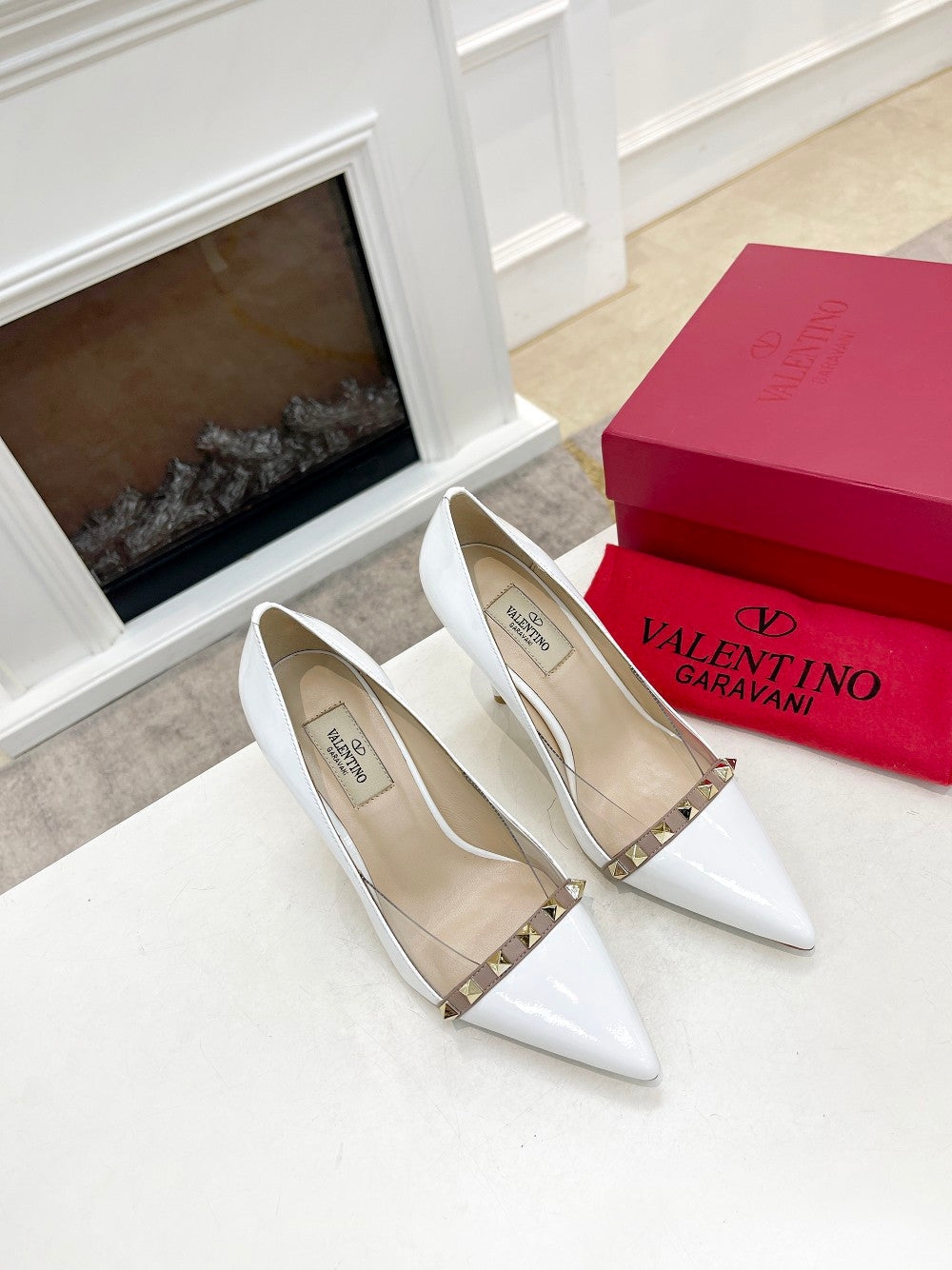 Valentino Garavani Slingback 90 in Patent Leather