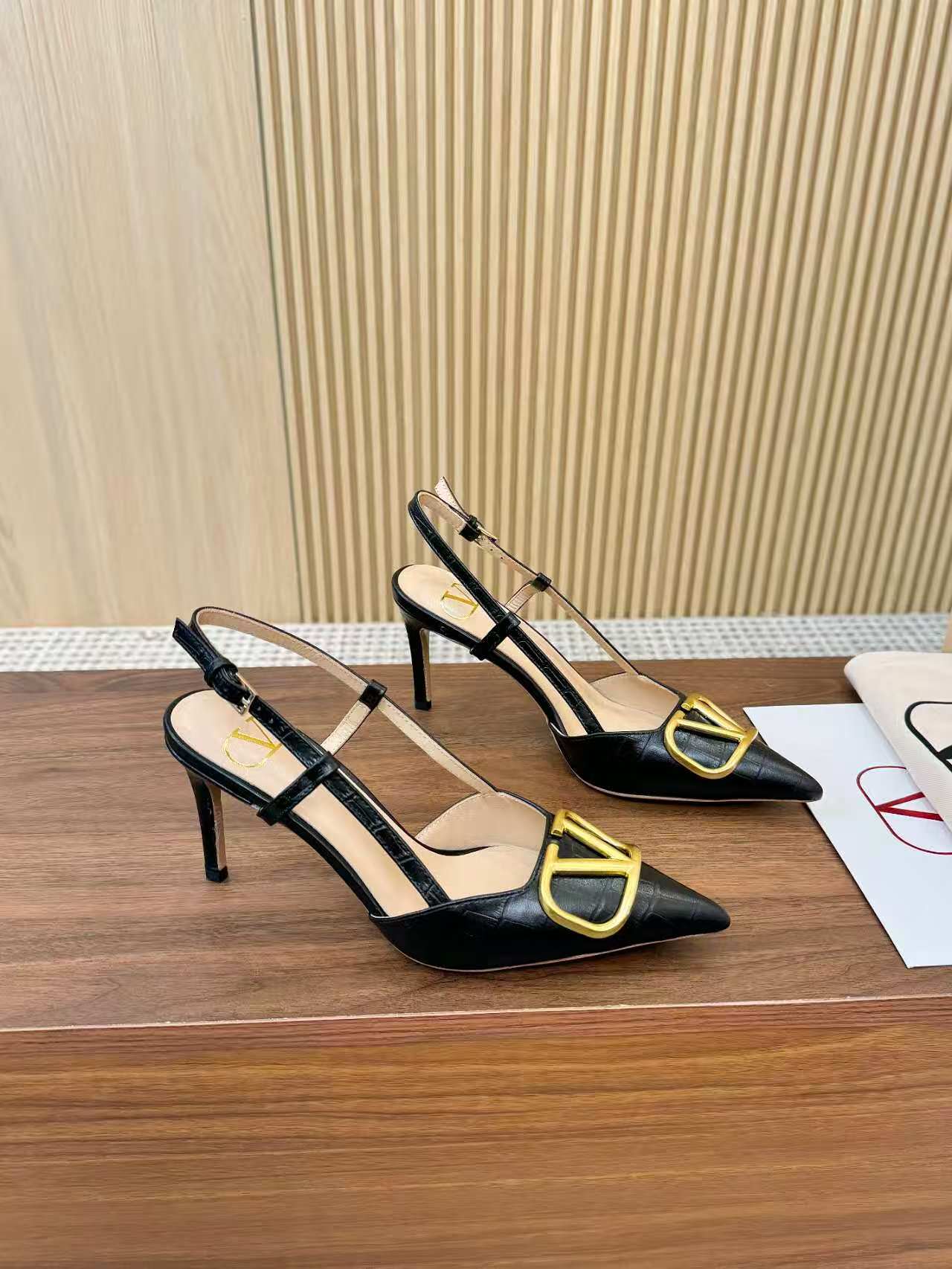 Valentino Five-Colors Open-back Slingback 75 in Cow Patent