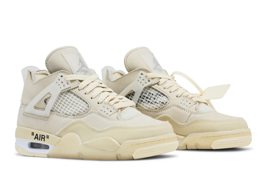 Off-White x Wmns Jordan 4 Retro SP 'Sail'