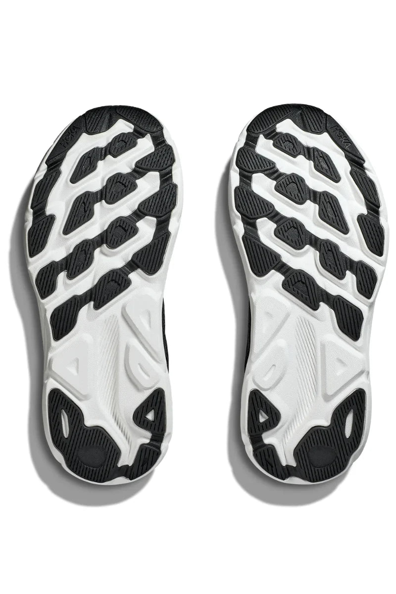 Hoka Mens Clifton 9 - Black/White (1127895-BWHT)