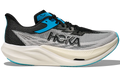 HOKA Unisex Rocket X 3 - WHITE / BLACK