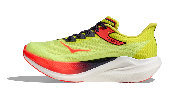HOKA Unisex Rocket X 3 - NEON YUZU / SQUID INK