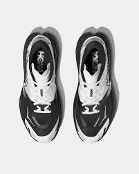 HOKA Women's Speedgoat 7 - BLACK / WHITE (Wide)