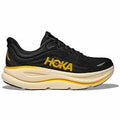 HOKA Men's Bondi 9 - CARBON BLACK / YELLOW GOLD (Wide)