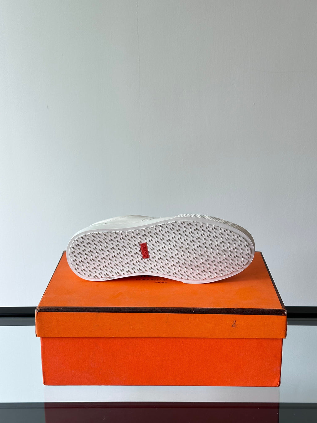 HM Sneaker White Calfskin 523027