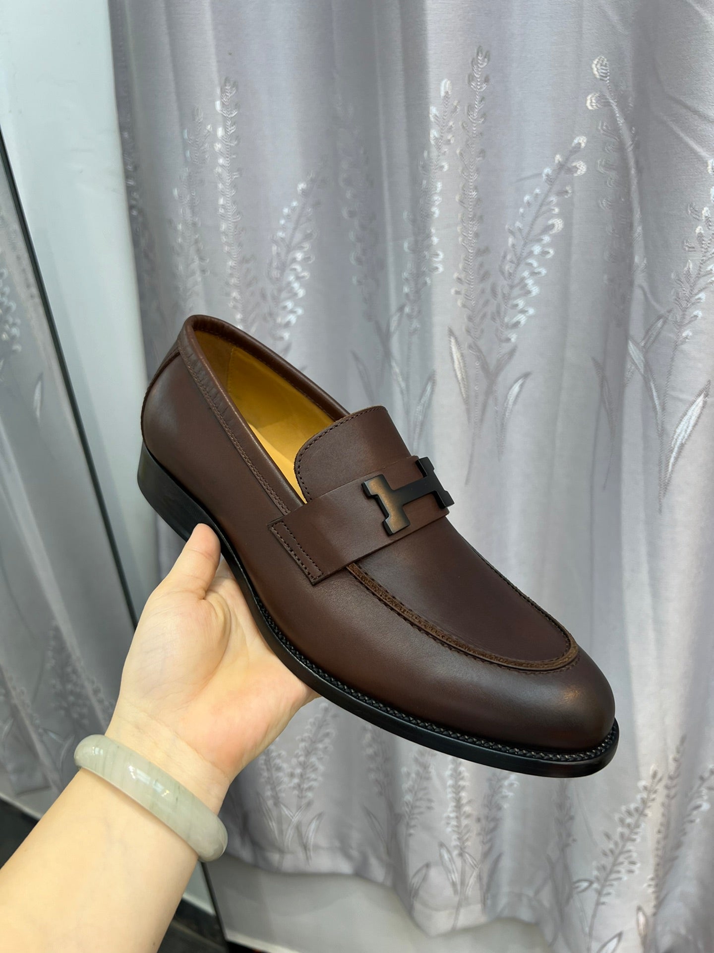 HM PARIS LOAFER BROWN CALFSKIN