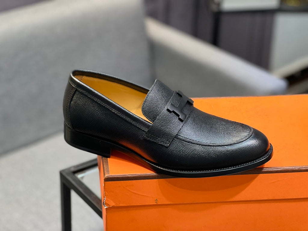 HM PARIS LOAFER BLACK EPSOM CALFSKIN