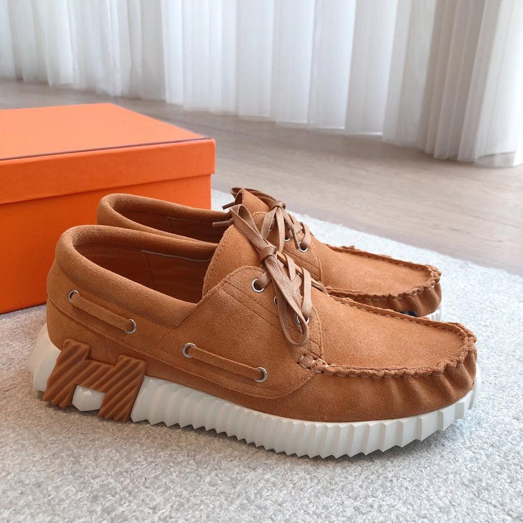 HM Men's 25 Ketch Sneaker Tan Suede 639269