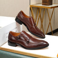HM DOUBLE MONK STRAP RUSSET CALFSKIN