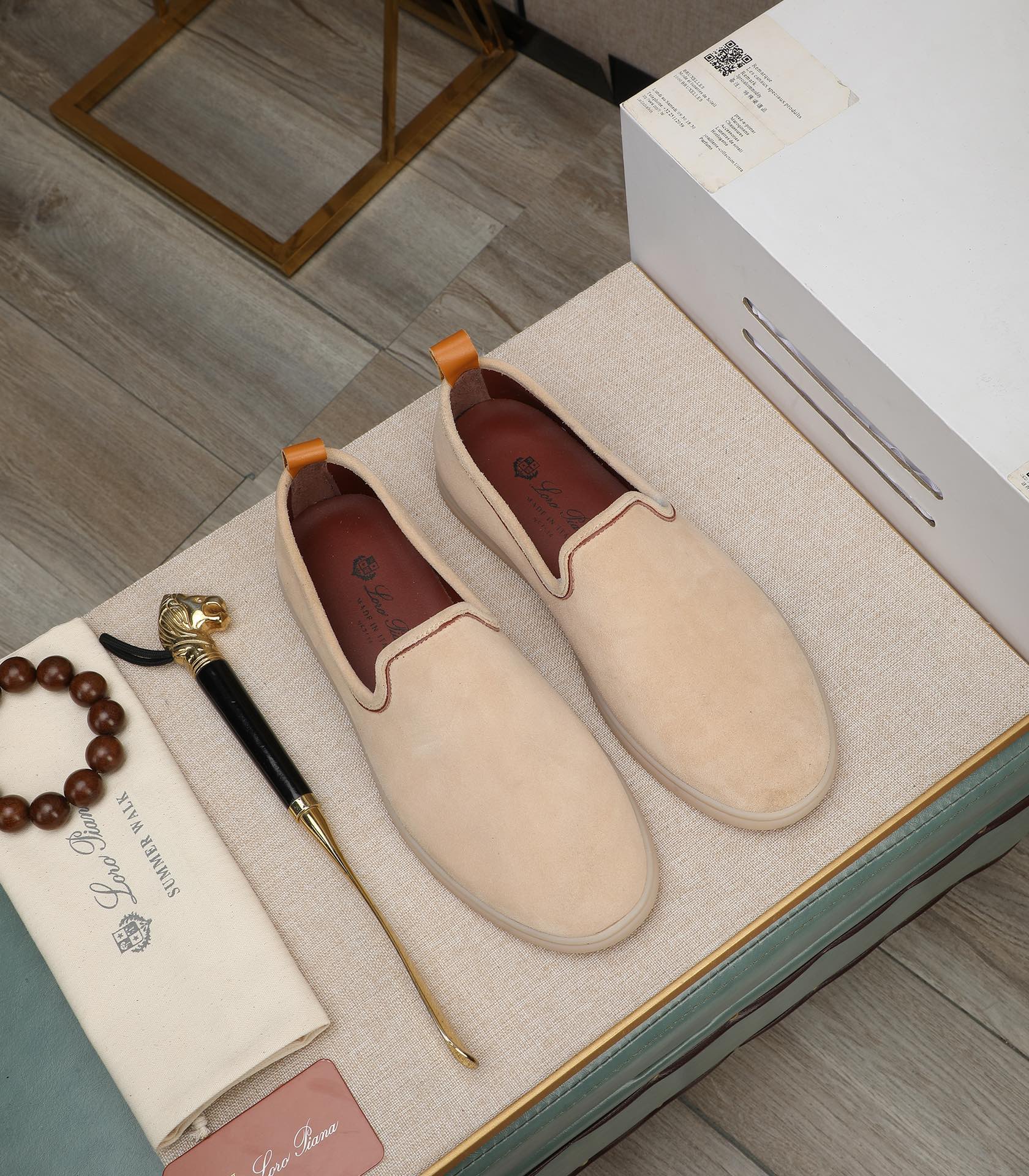 LP VENICE WALK LOAFERS BEIGE SUEDE